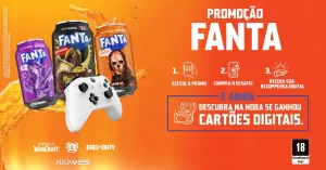 promoção Fanta Xbox