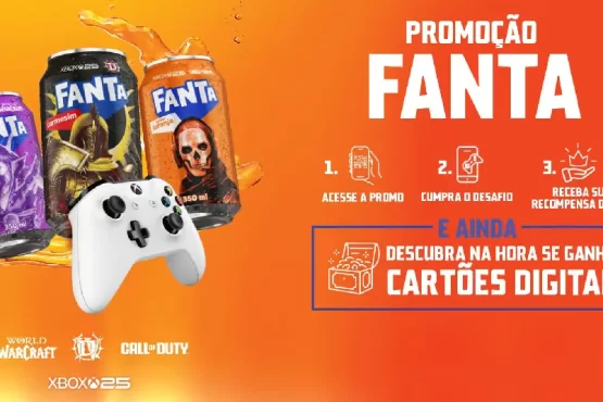 promoção Fanta Xbox