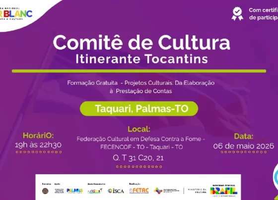 formação cultural em Palmas no Tocantins