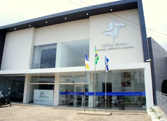 seleção na Justiça Federal em Araguaína no Tocantins