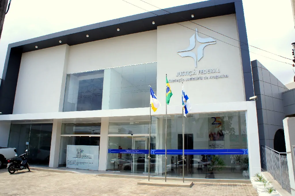 seleção na Justiça Federal em Araguaína no Tocantins
