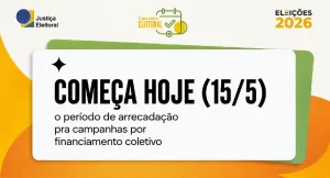 vaquinha virtual eleições 2026