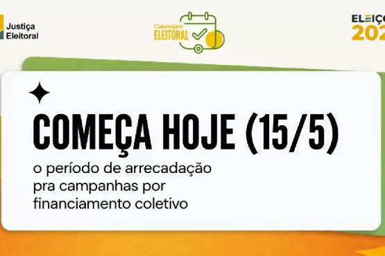 vaquinha virtual eleições 2026