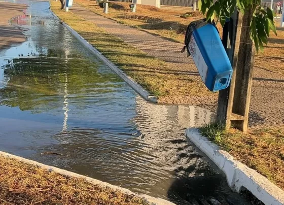 Vazamento de esgoto