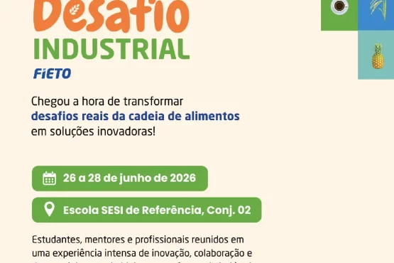 Participantes do Desafio Industrial 2026 promovido pela FIETO