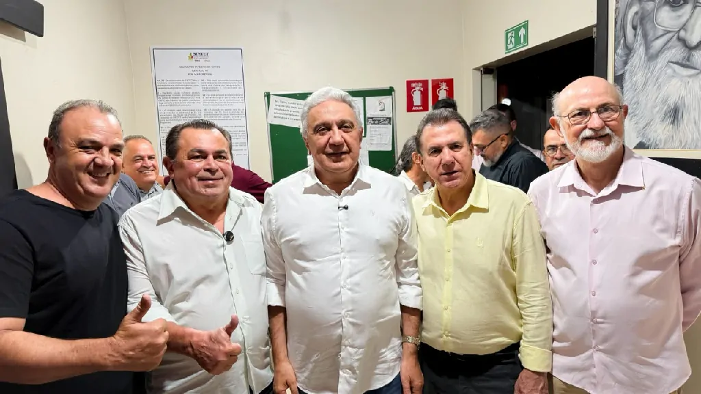 Laurez Moreira participa de plenária com Luiz Marinho