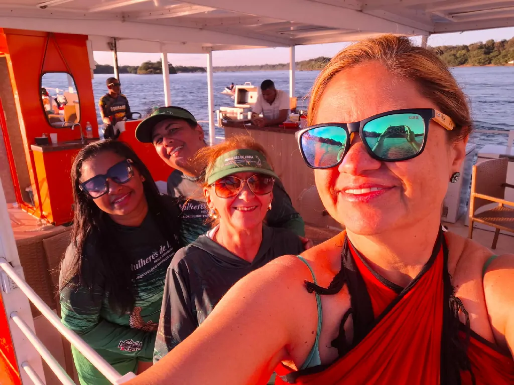 Mulheres de Linha reúne pescadoras em experiência de pesca esportiva no Tocantins