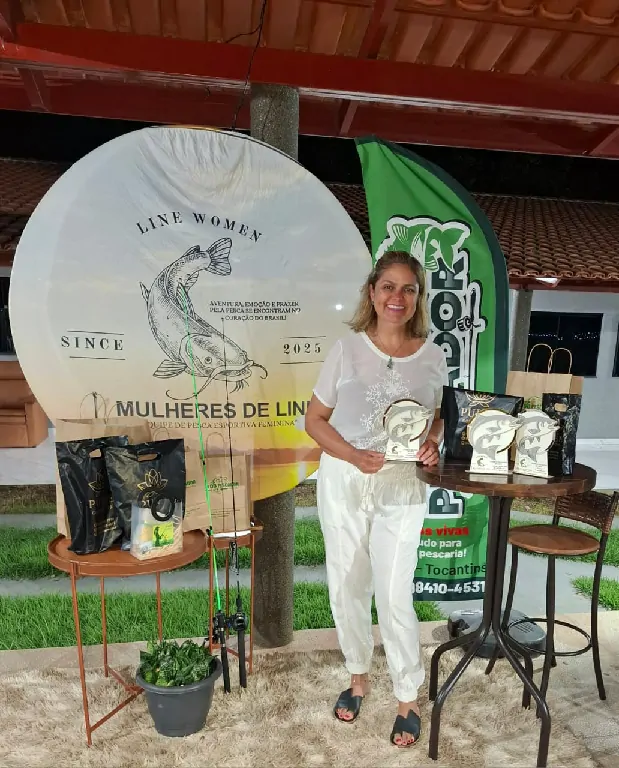 Mulheres de Linha reúne pescadoras em experiência de pesca esportiva no Tocantins