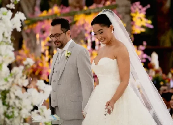 Lívia Iwasse e Emmanuel Rocha celebram união cercados de amor e emoção