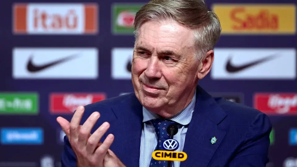 Ancelotti diz que já tem time ideal definido para estreia do Brasil na Copa do Mundo